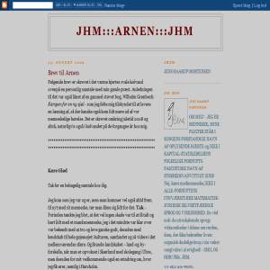 JHM - Brev til Arnen