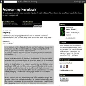 Fodnoter & Hovedtrk