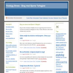 Blog om stress med Bjarne Toftegrd