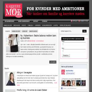 KarriereMor.dk - for kvinder med ambitioner