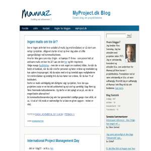 Myproject.dk - Projektledelse