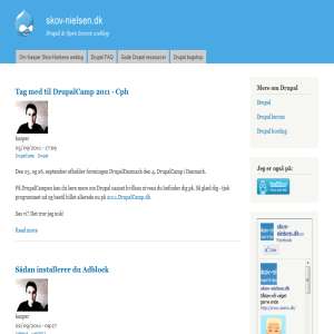 Drupal CMS & Open Source weblog