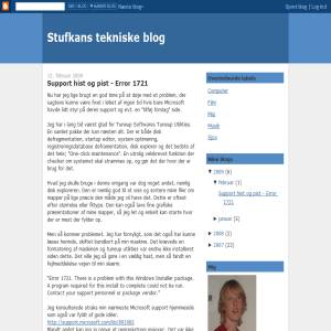 Stufkans blog